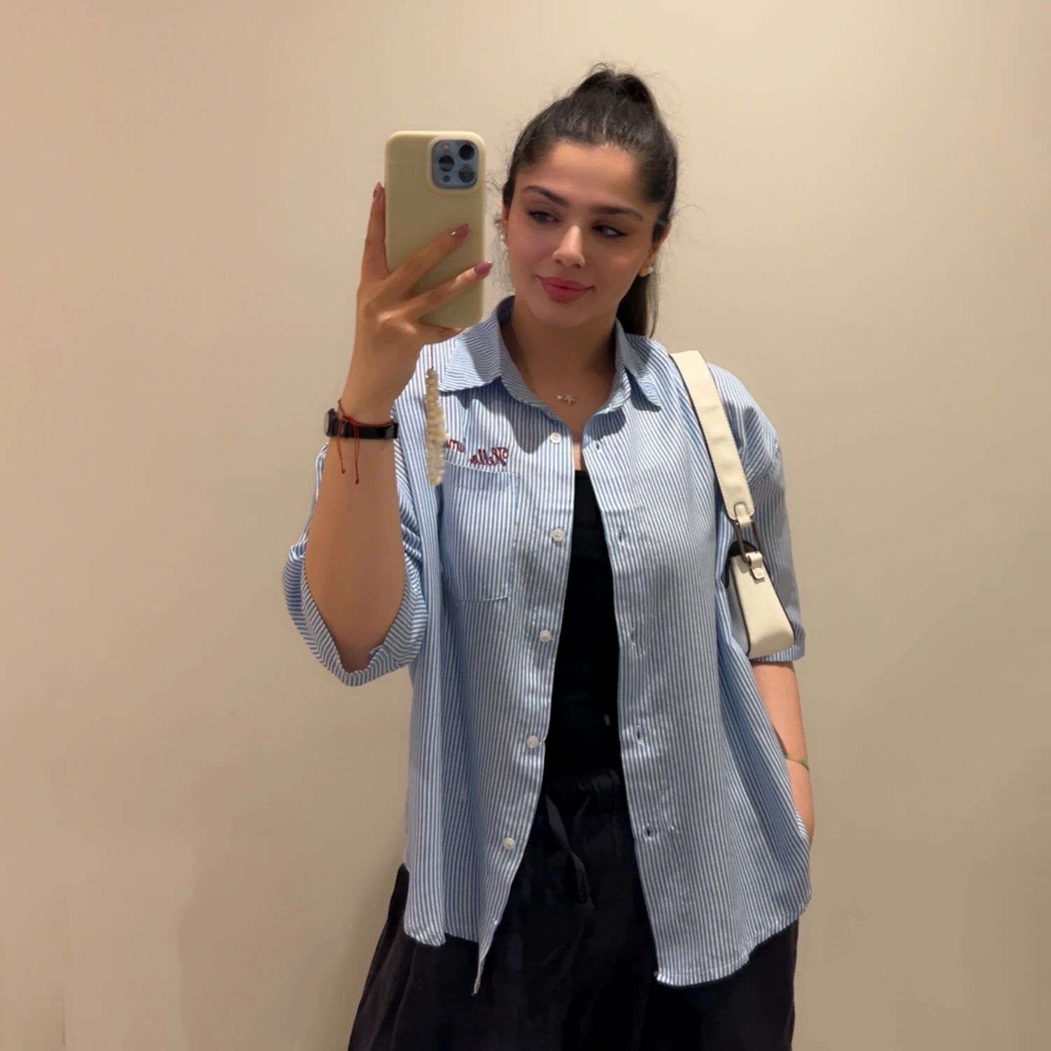 شومیز تابستانه آبی