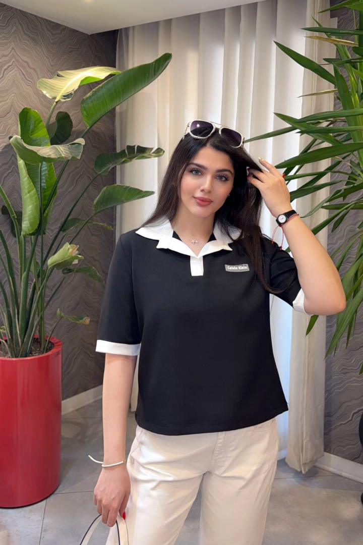 پولوشرت مازراتی زنانه رنگ مشکی