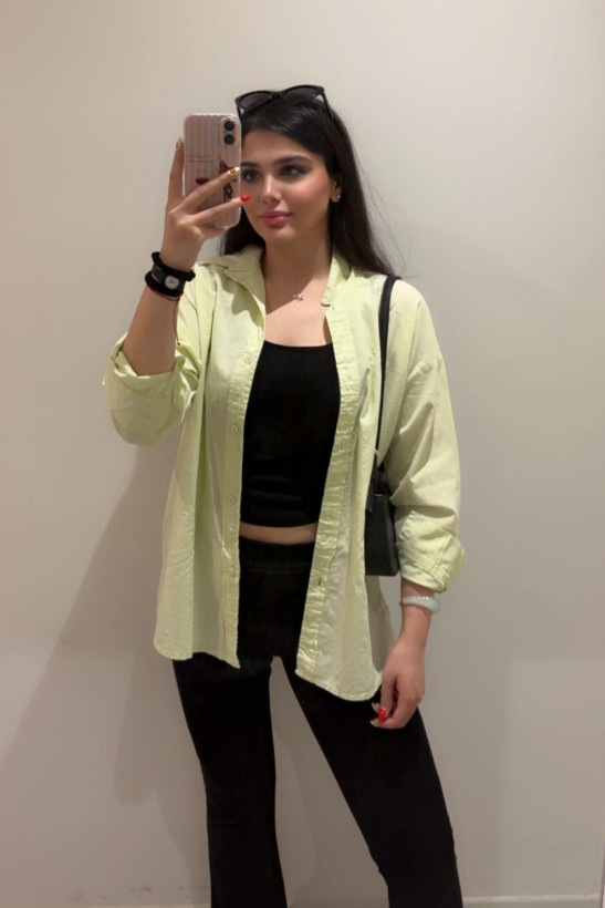 شومیز زنانه لینن بلند