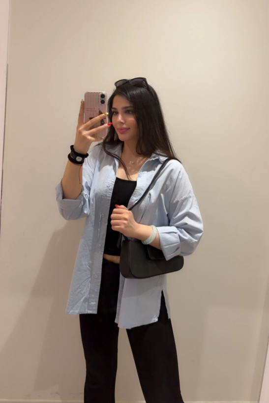 شومیز زنانه لینن بلند