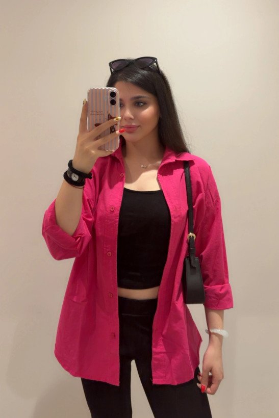شومیز زنانه لینن بلند