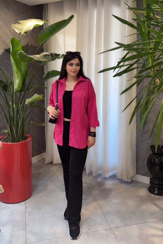 شومیز زنانه لینن بلند