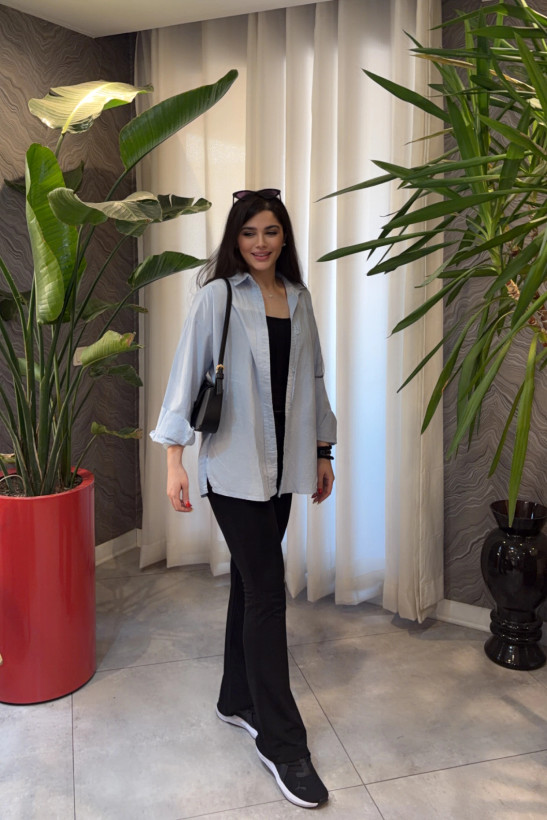 شومیز زنانه لینن بلند