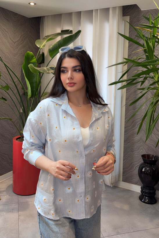 شومیز دخترانه بابونه