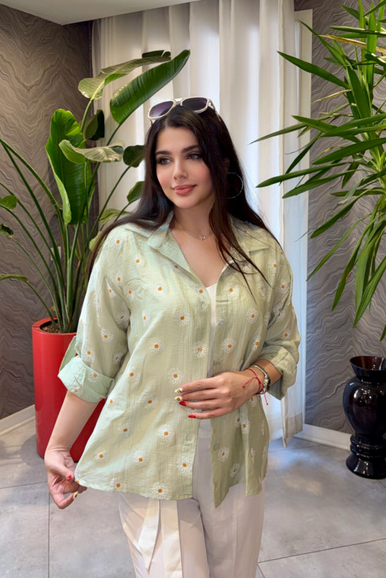 شومیز دخترانه بابونه