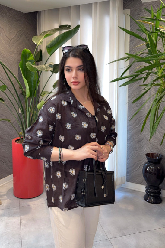 شومیز دخترانه بابونه